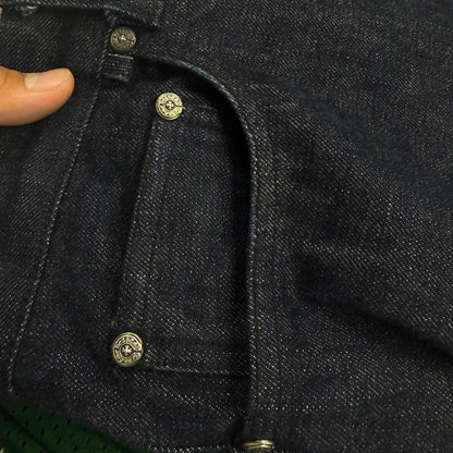 Chrome Hearts Plain Raw Denim Jeans