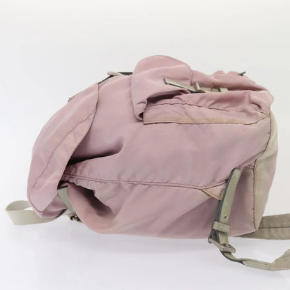 PRADA Pink Nylon Backpack