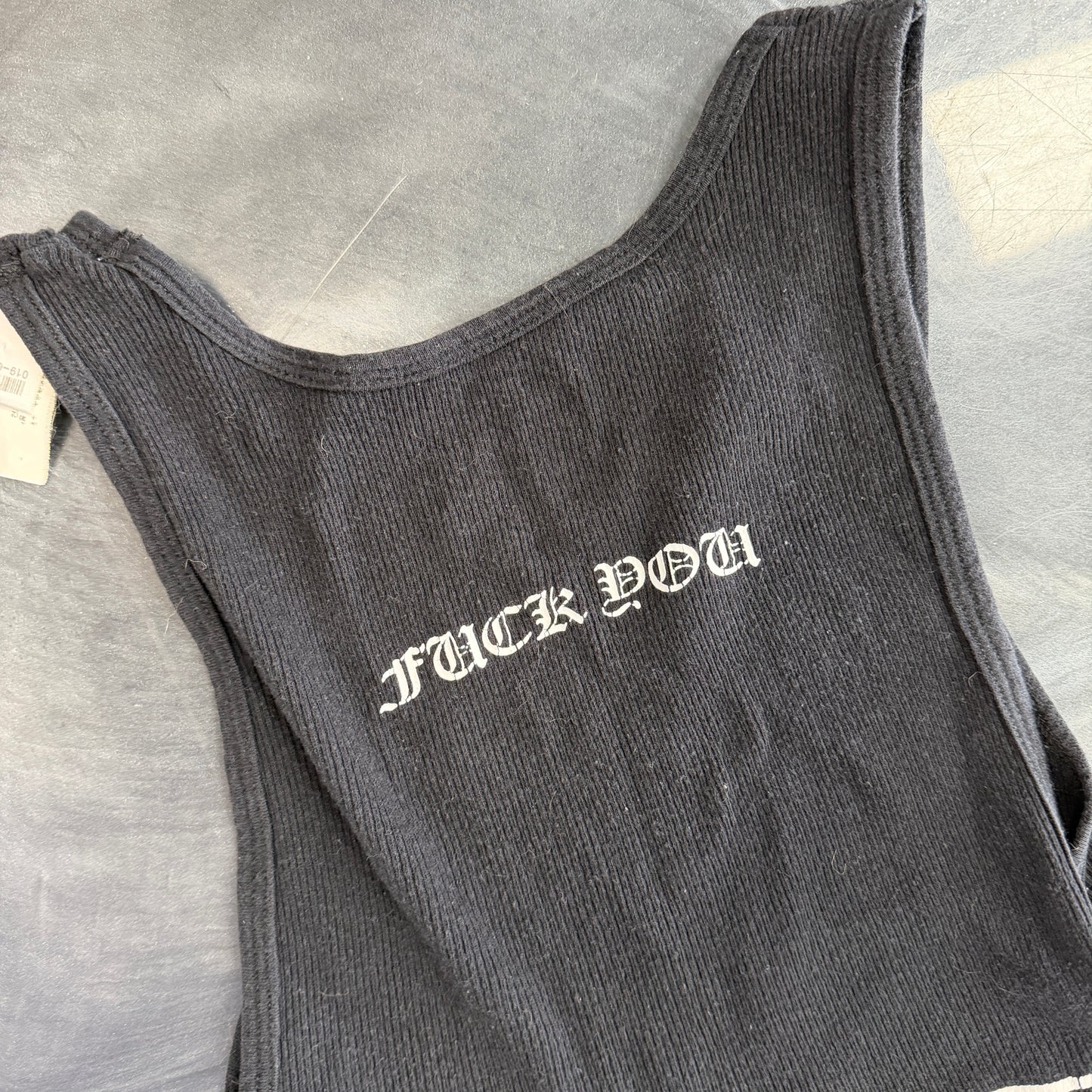 Chrome Hearts T-Bar FU Tank Top