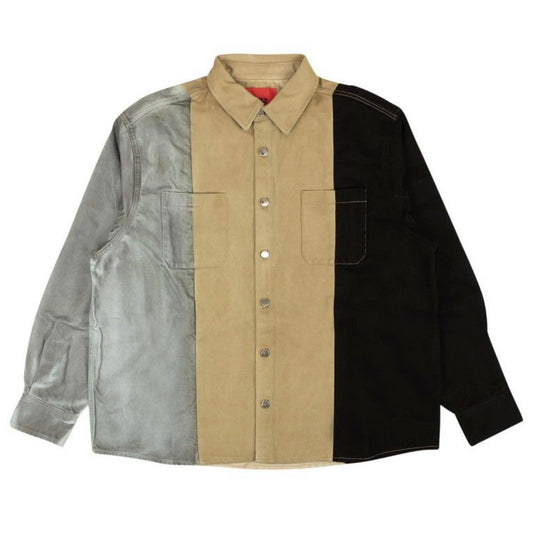 424 Colorblock Denim Button
Down Shirt Multicolor (Black Friday