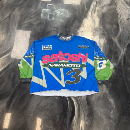 Satoshi Nakamoto Speedway Long-Sleeve Jersey