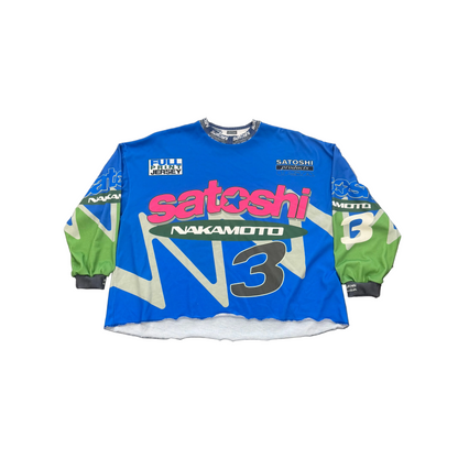 Satoshi Nakamoto Speedway Long-Sleeve Jersey