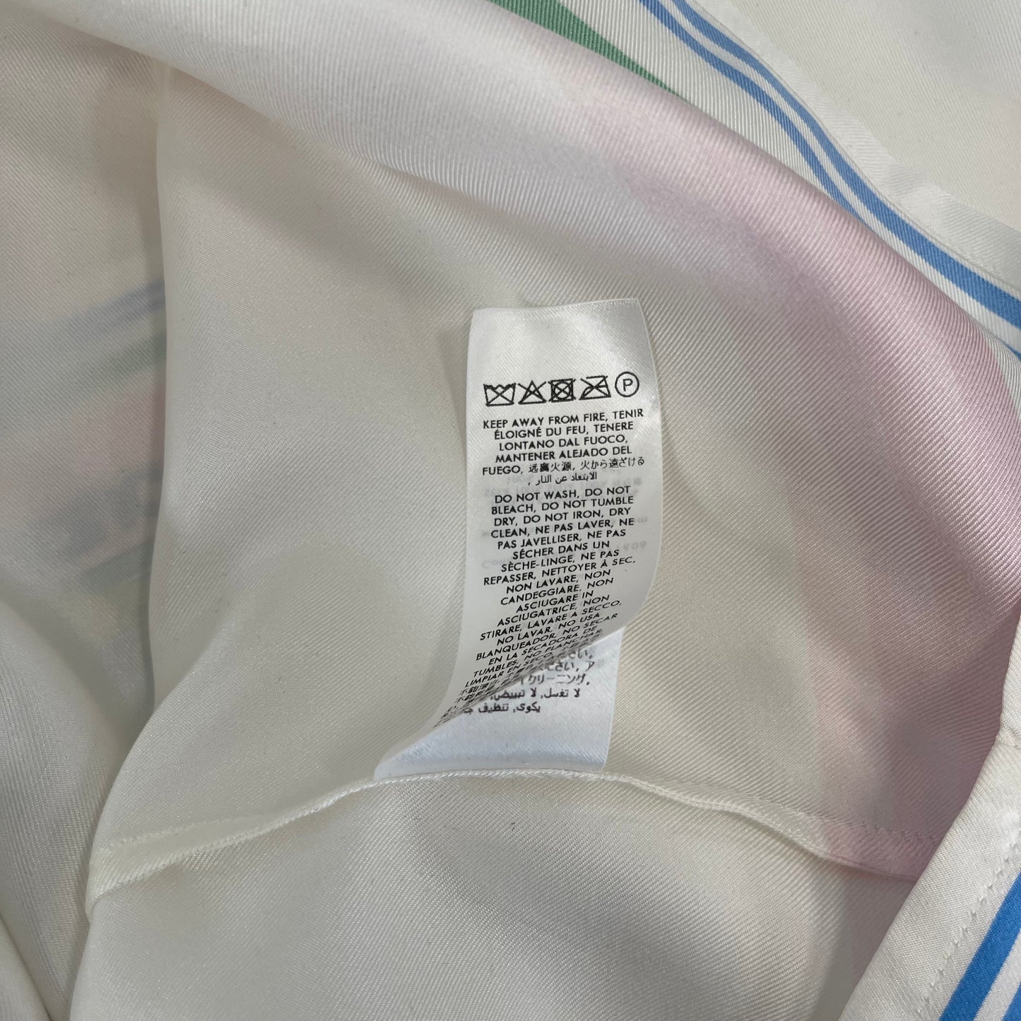 Casa Blanca Tennis Club Silk Button Up