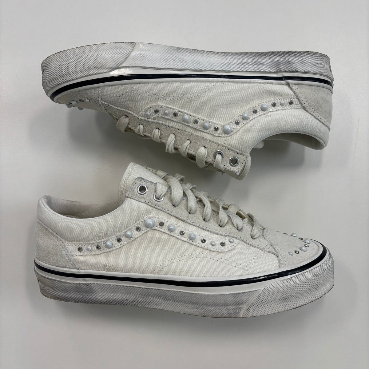 Vans Premium Old Skool 36 Pearlized 'Marshmallow White' (USED)