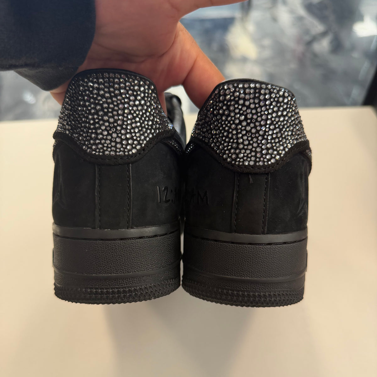 Swarovski x Nike Air Force 1 Low Ja Morant (Used, No Box) sneakers - view 5