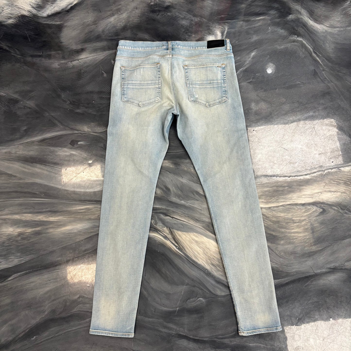 Amiri MX1 Ultrasuede
“Antique Indigo”