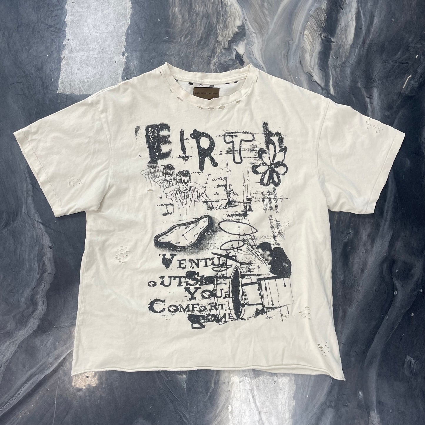 Birth of Royal Child Blues Vintage Tee