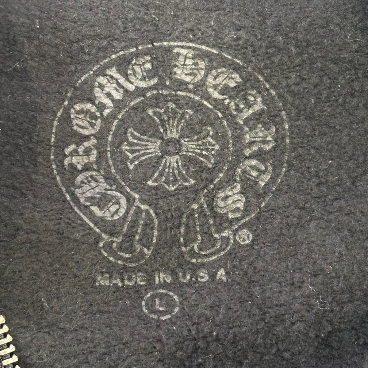 Chrome Hearts Aspen Matty Boy Exclusive Floral/Cross Thermal Zip-Up Hoodie