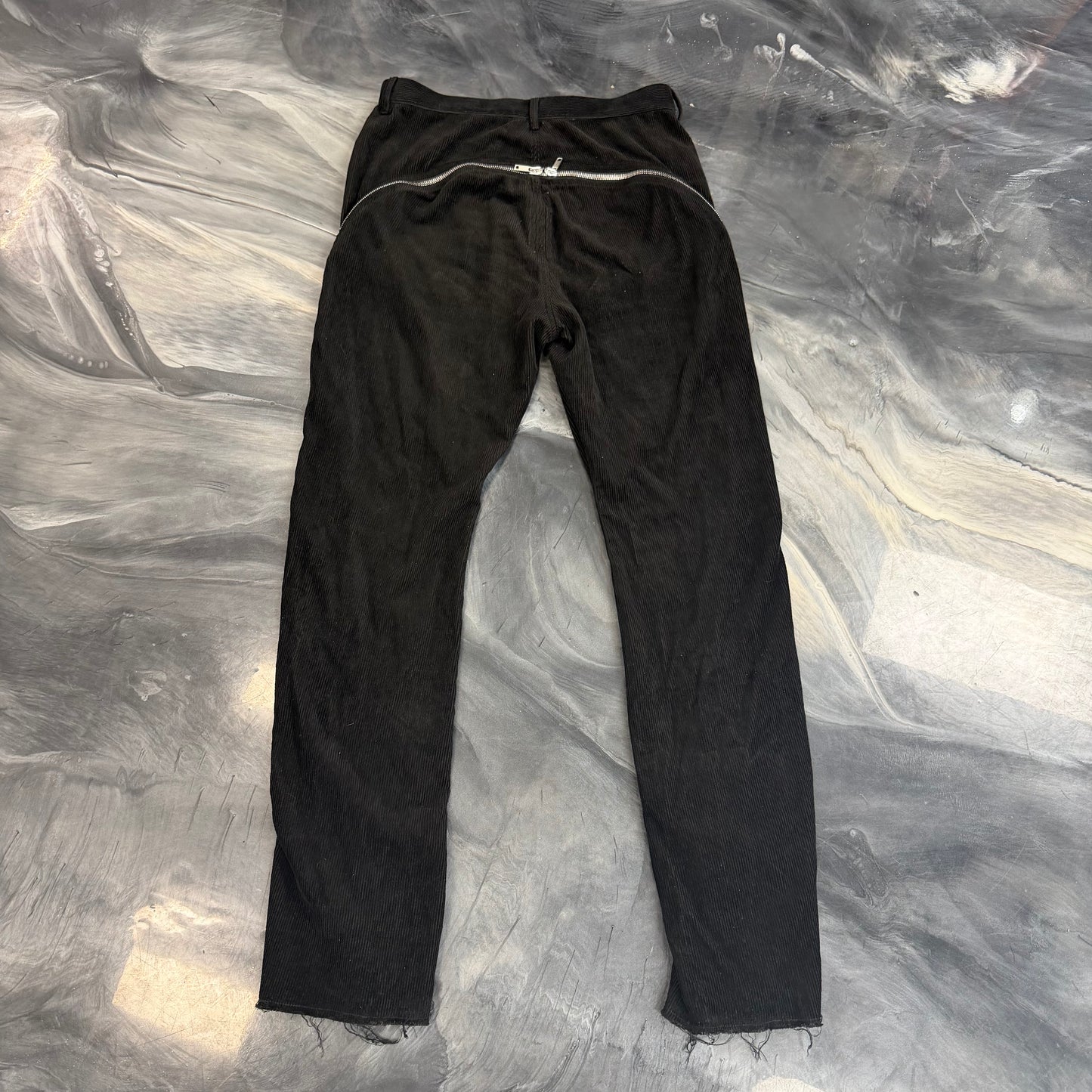 Rick Owens Black Concordians Bolan Banana Trousers