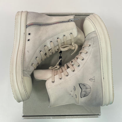 Rick Owens DRKSHDW Strobe Cotton Denim High Toothface Minimal Smile Ramone’s (Used)