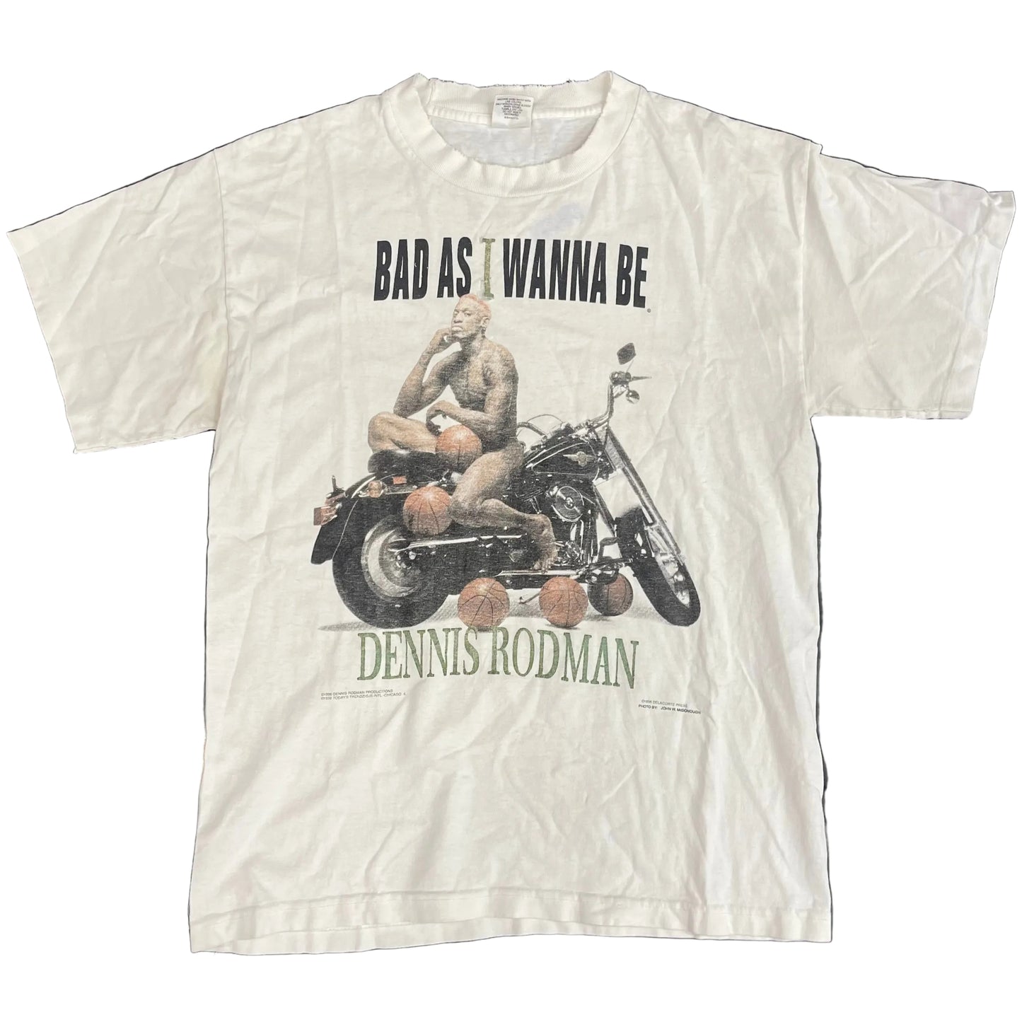 1996 “Bad As I Wanna Be” Dennis Rodman Vintage Tee