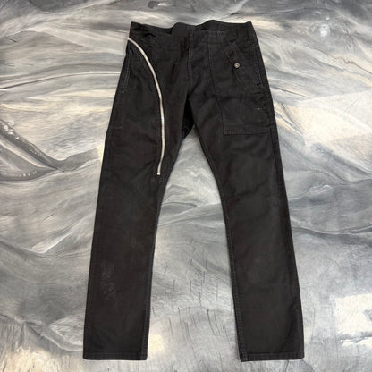 Rick Owens Black Aircut Jeans