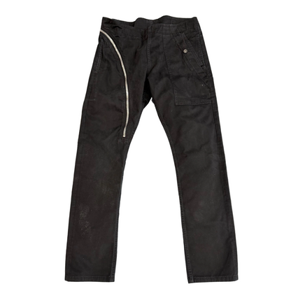 Rick Owens Black Aircut Jeans