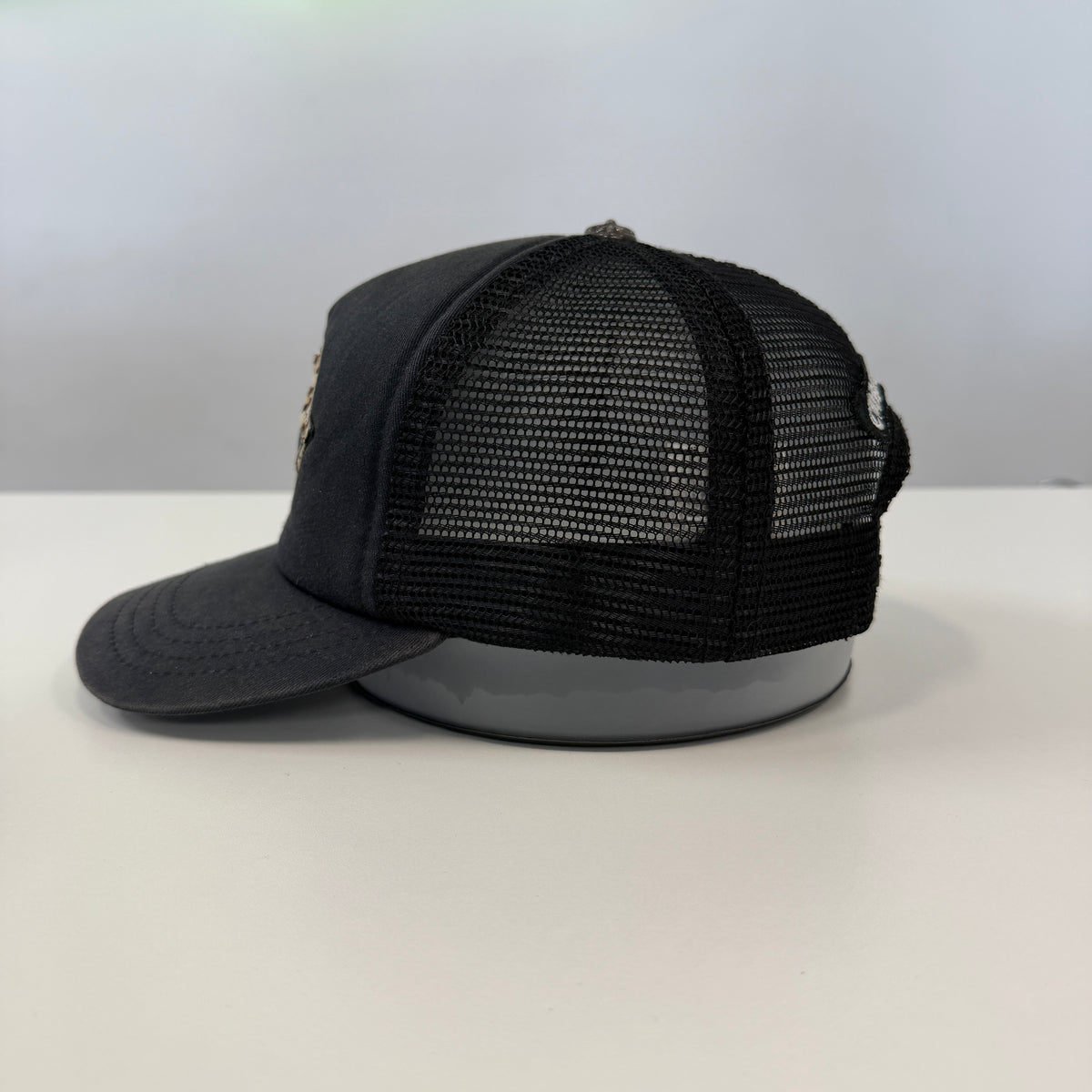 Chrome Hearts Matty Boy Leopard Chomper Patch Hat