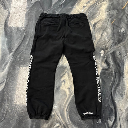 Chrome Hearts Logo Sweatpants
Black