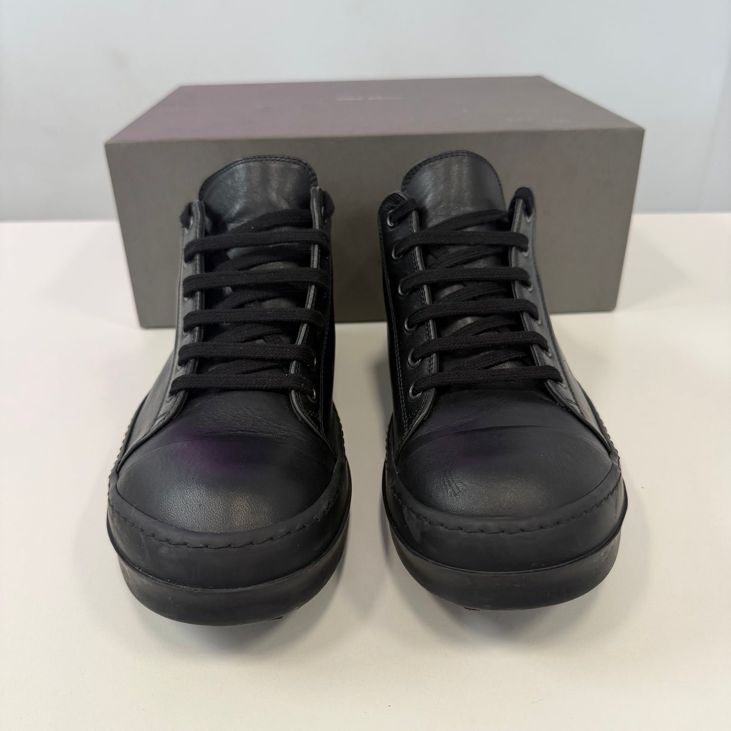 Rick Owens Ramones Low Black (USED)