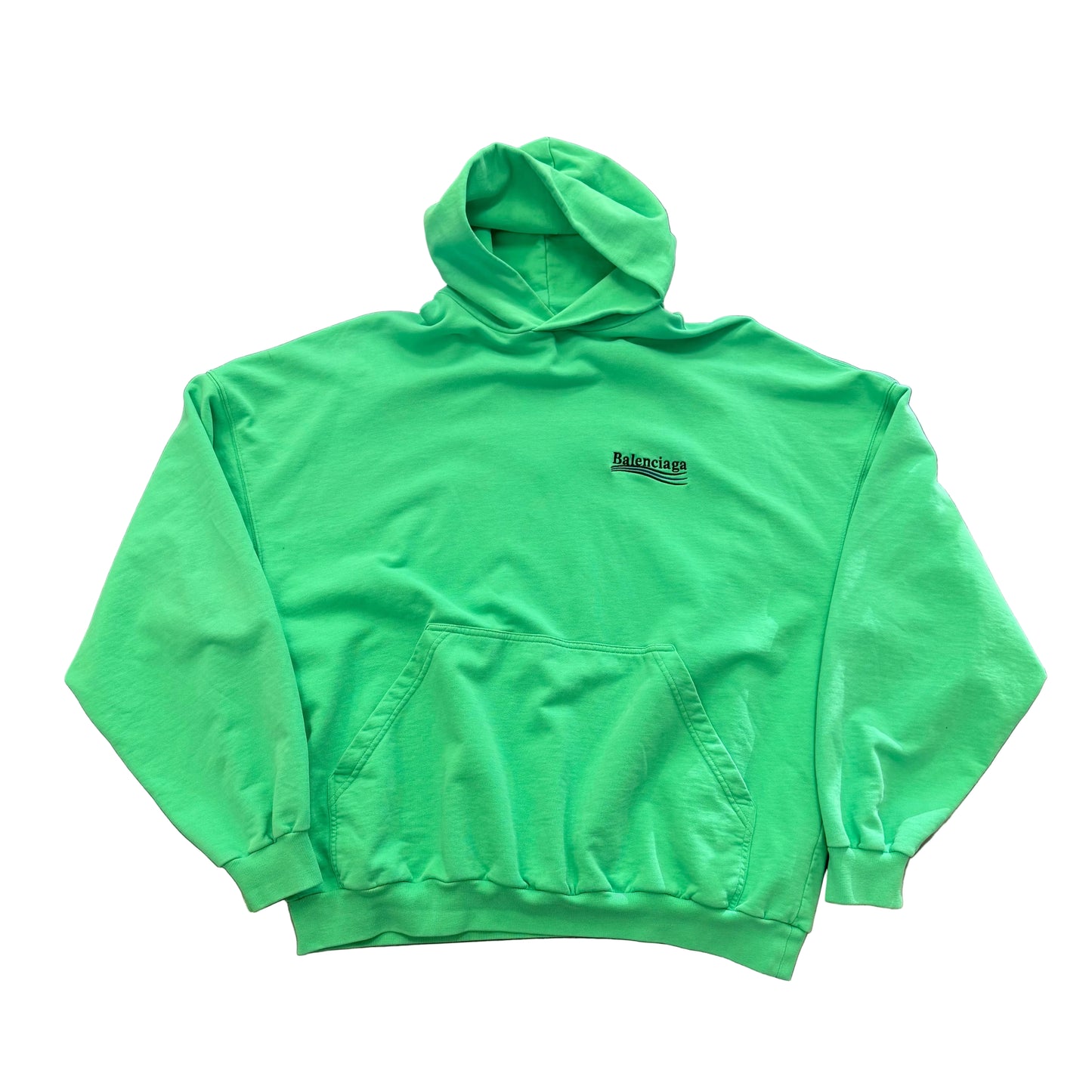 Balenciaga Campaign Hoodie Green