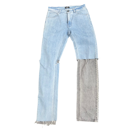 AW20 Raf Simons DoubleDestroyed Layer Denim