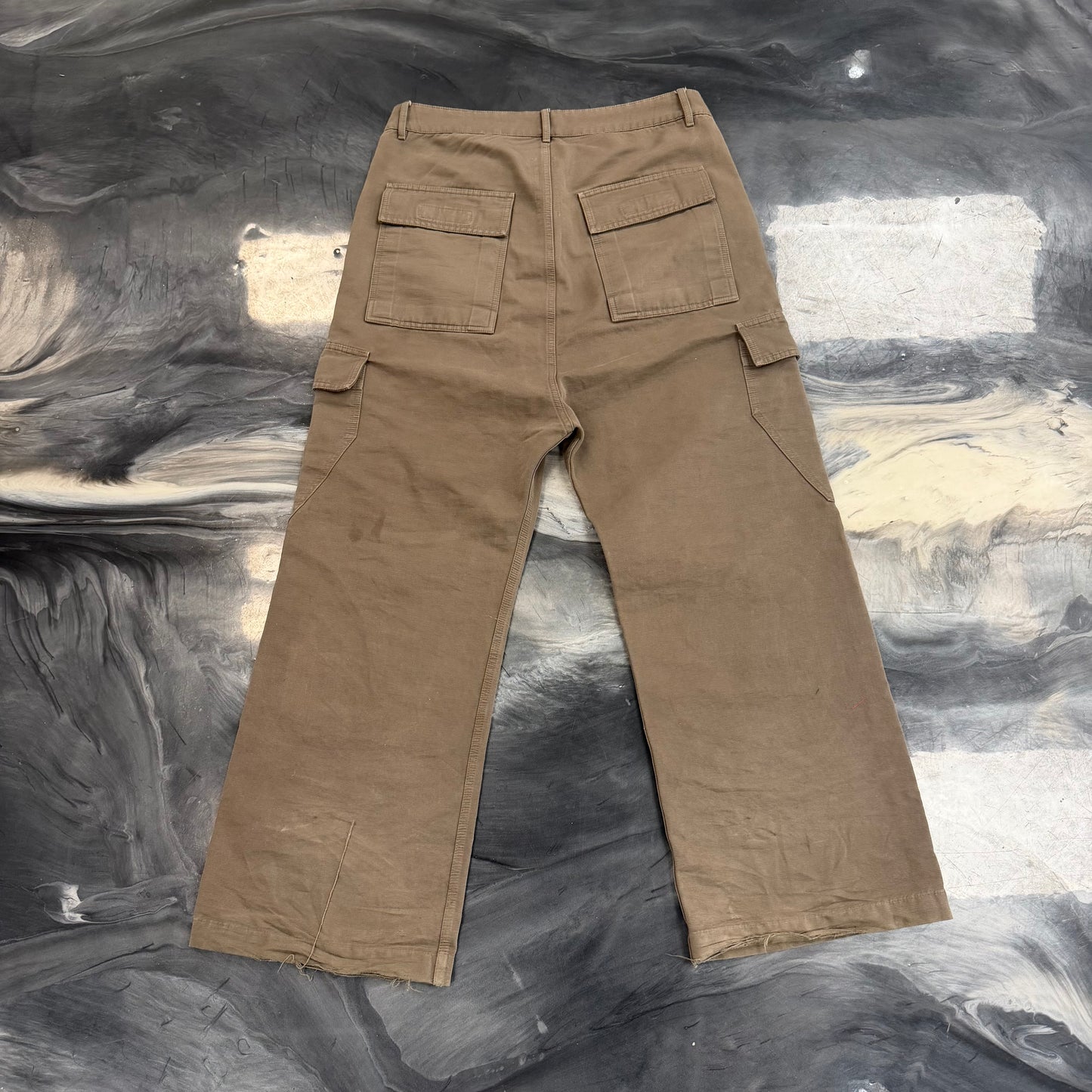 Rick Owens DRKSHDW Cargo Trousers DUST