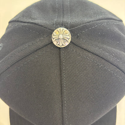 Chrome Hearts Fleur Black Baseball Hat
