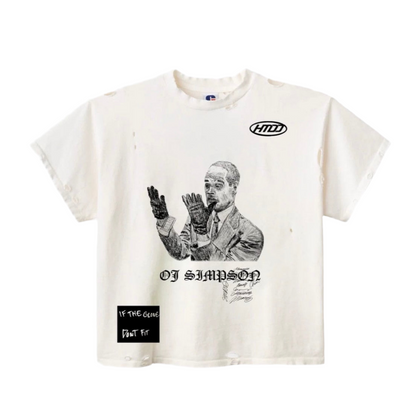HMDD OJ Simpson Squeeze Vintage Tee
