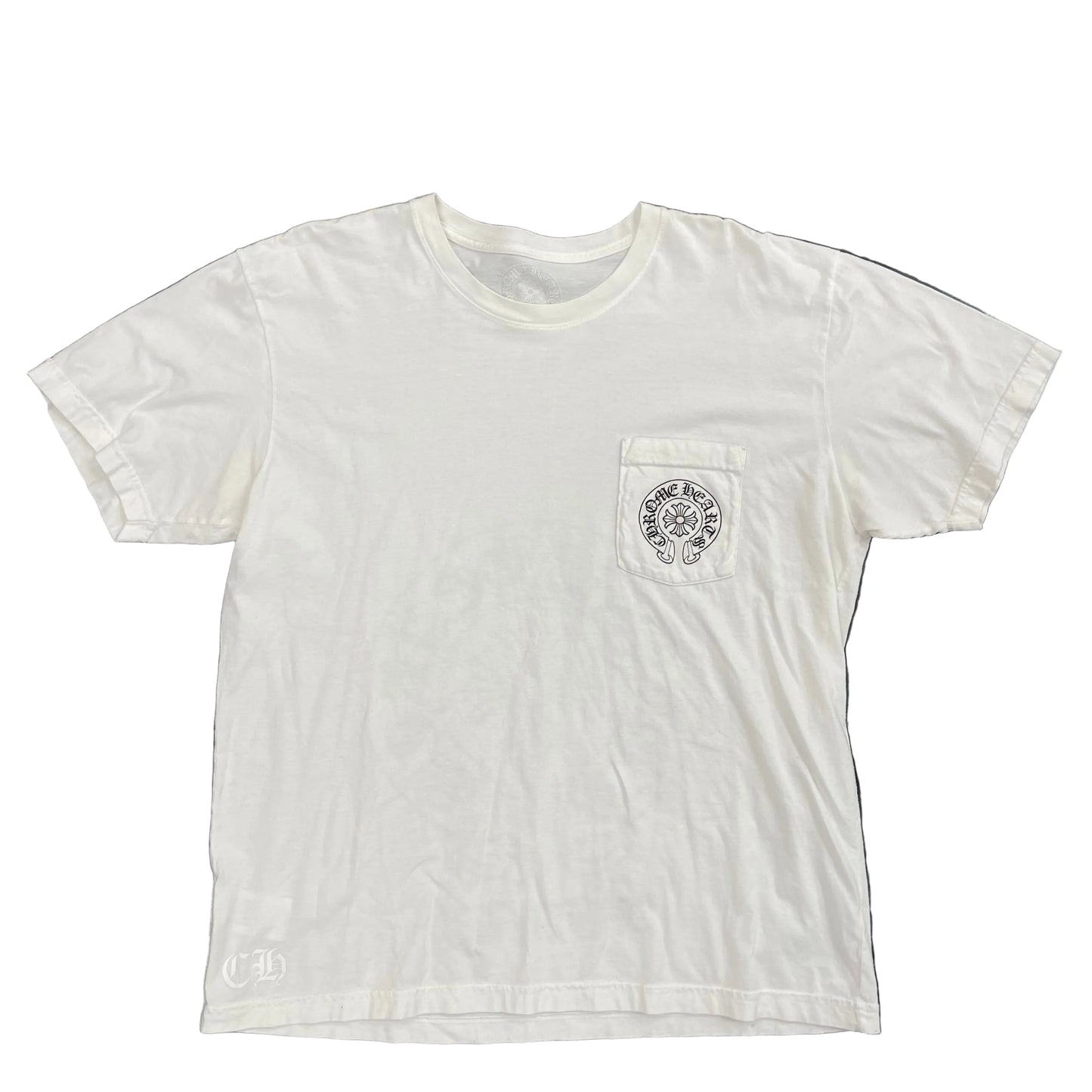 Chrome Hearts White Miami Horseshoe Tee