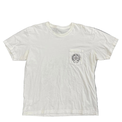 Chrome Hearts White Miami Horseshoe Tee