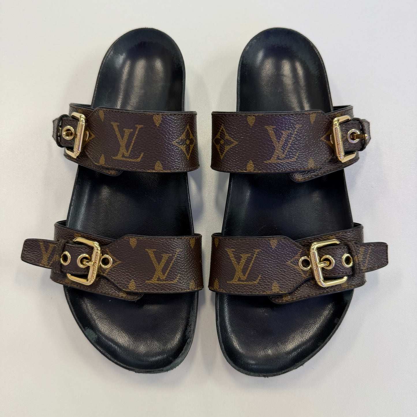 Louis Vuitton Bom Dia Flat Comfort Mule (USED NO BOX)