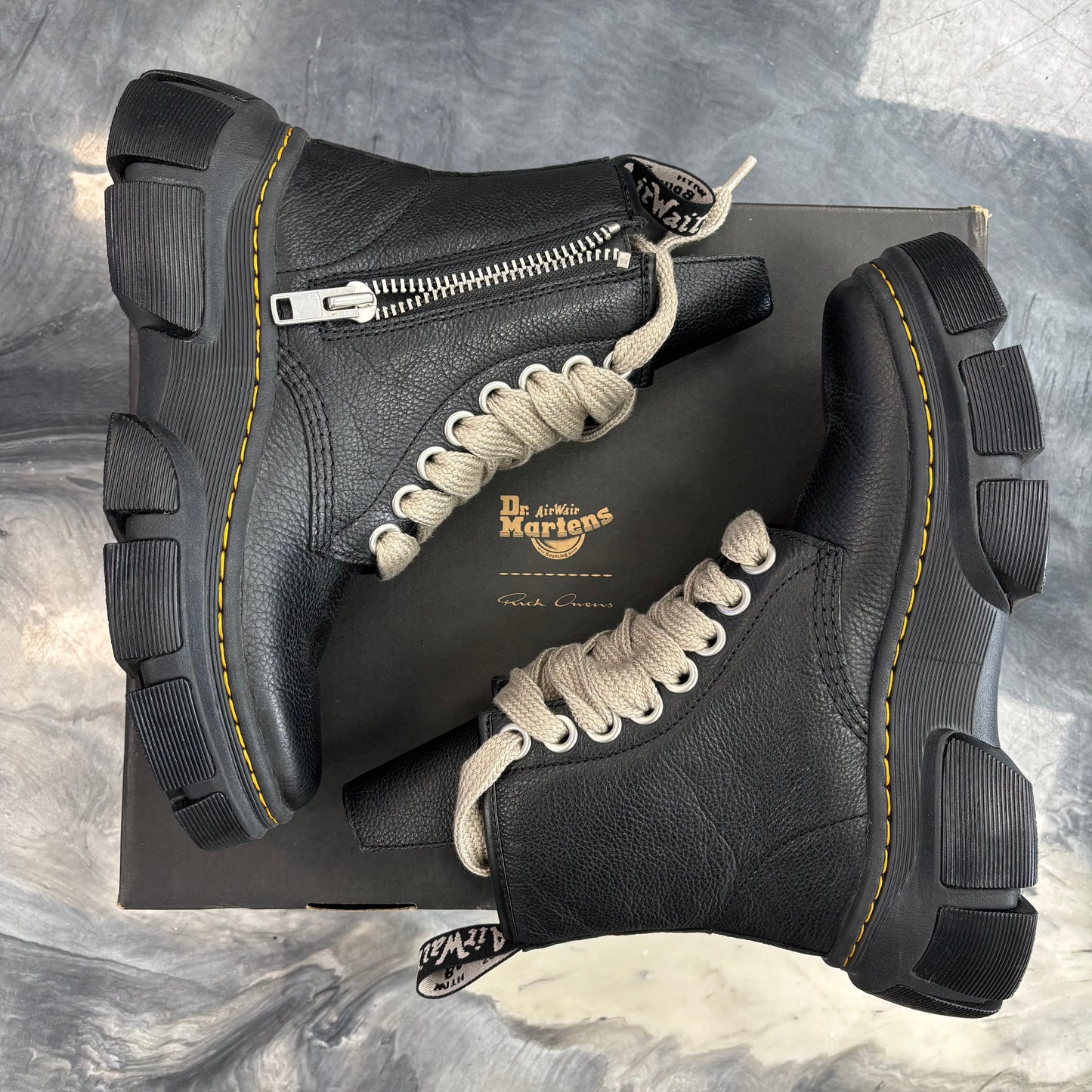 Dr. Martens x Rick Owens 1460 DMXL Jumbo Lace Boots