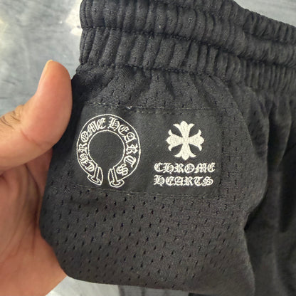 Chrome Hearts Mesh Varsity Shorts