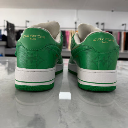 Louis Vuitton Nike Air Force 1 Low By Virgil Abloh White Green (Used)(No Box)
