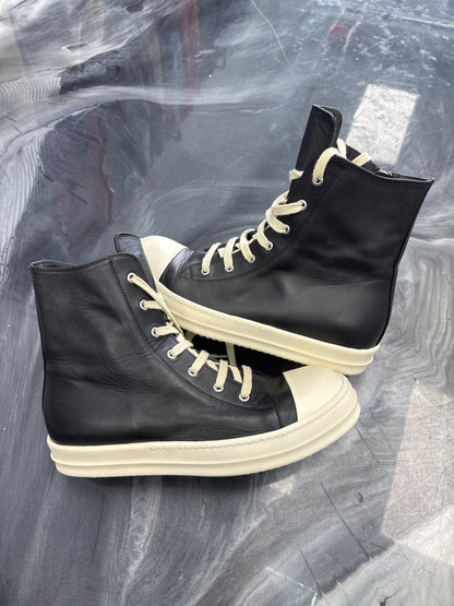 Rick Owen mainline ramone high black (USED NO BOX)