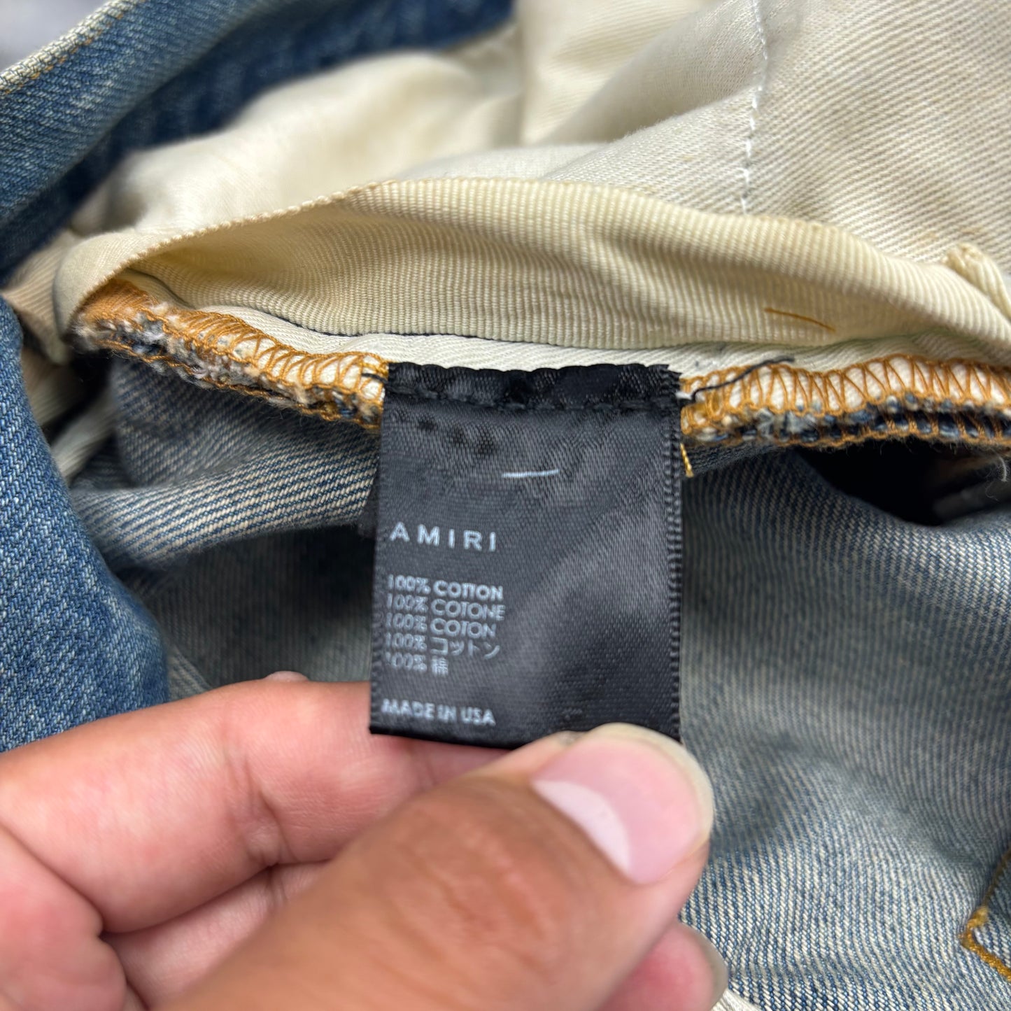 Amiri Shotgun Baggy Jeans