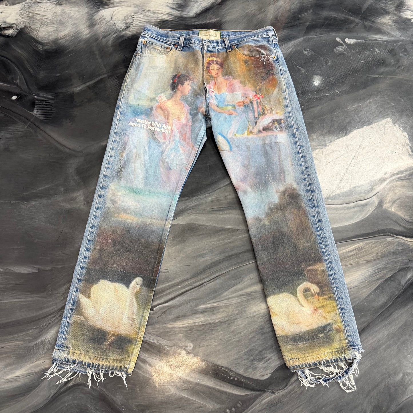 Better With Age Ballet Denim Jeans