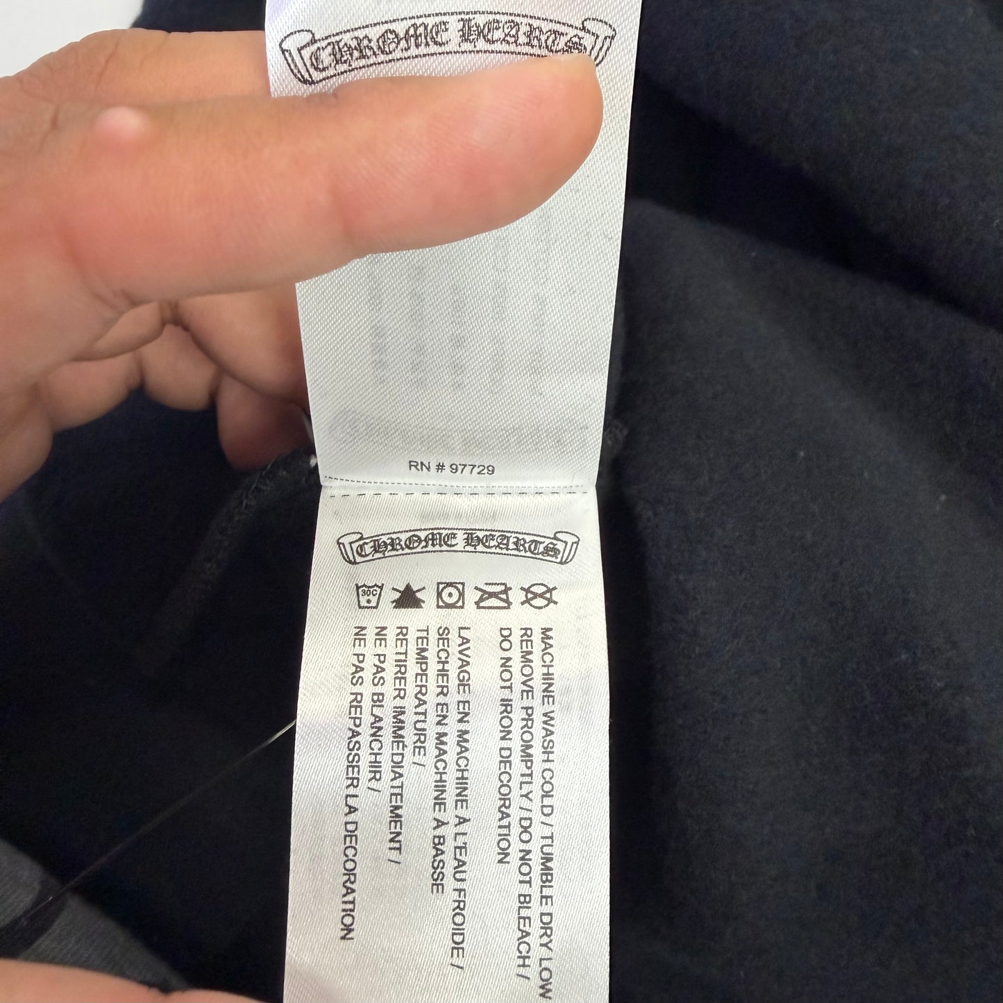Chrome Hearts Scroll Hoodie