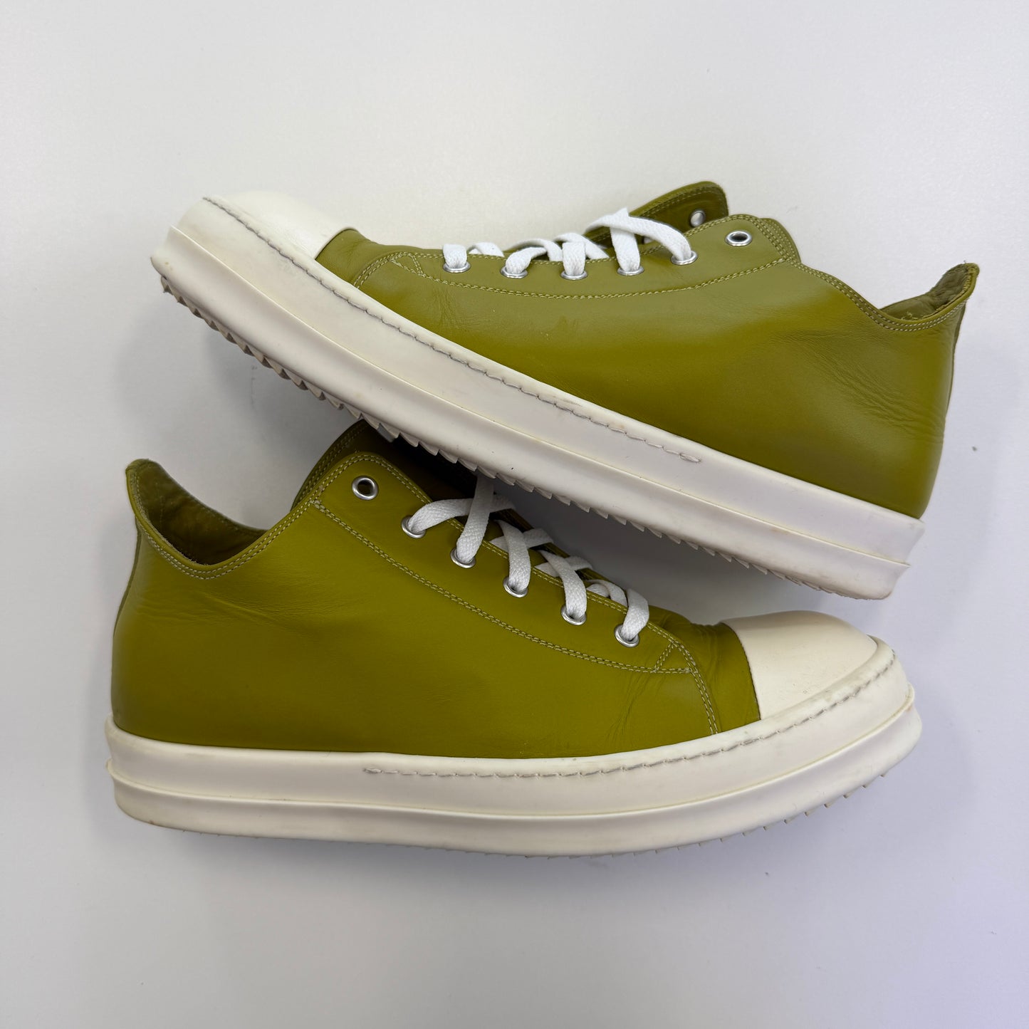 Rick Owens Luxor Ramone Low 'Acid Milk' (Used)(No Box)