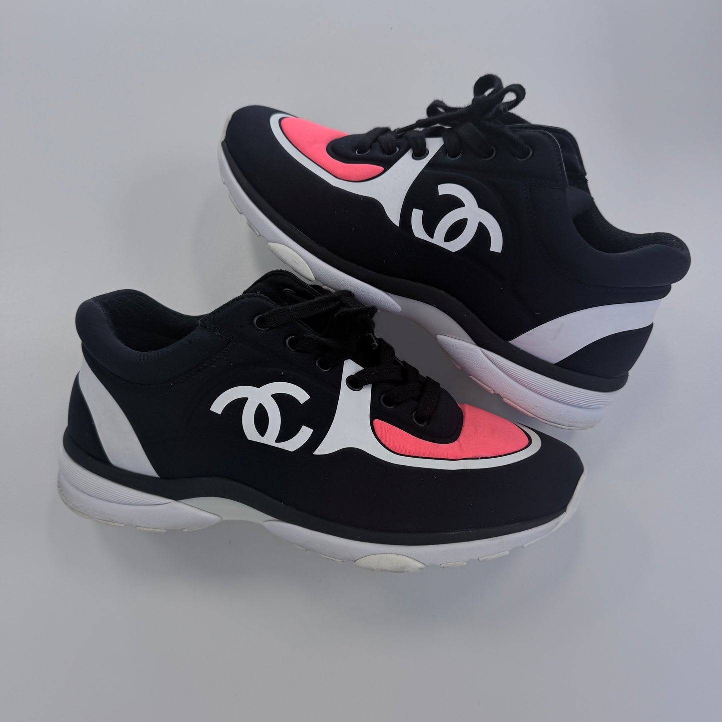 Chanel Runner Foam Black/Pink (USED NO BOX)
