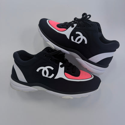 Chanel Runner Foam Black/Pink (USED NO BOX)