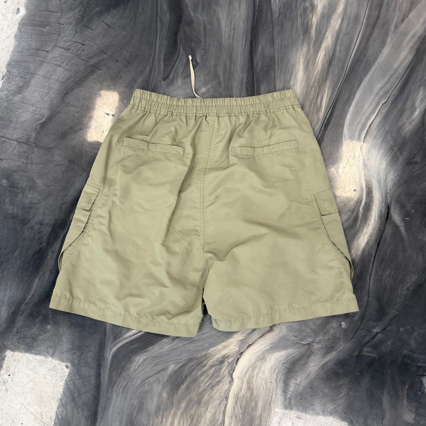 Rick Owens Celadon Cargobela Shorts