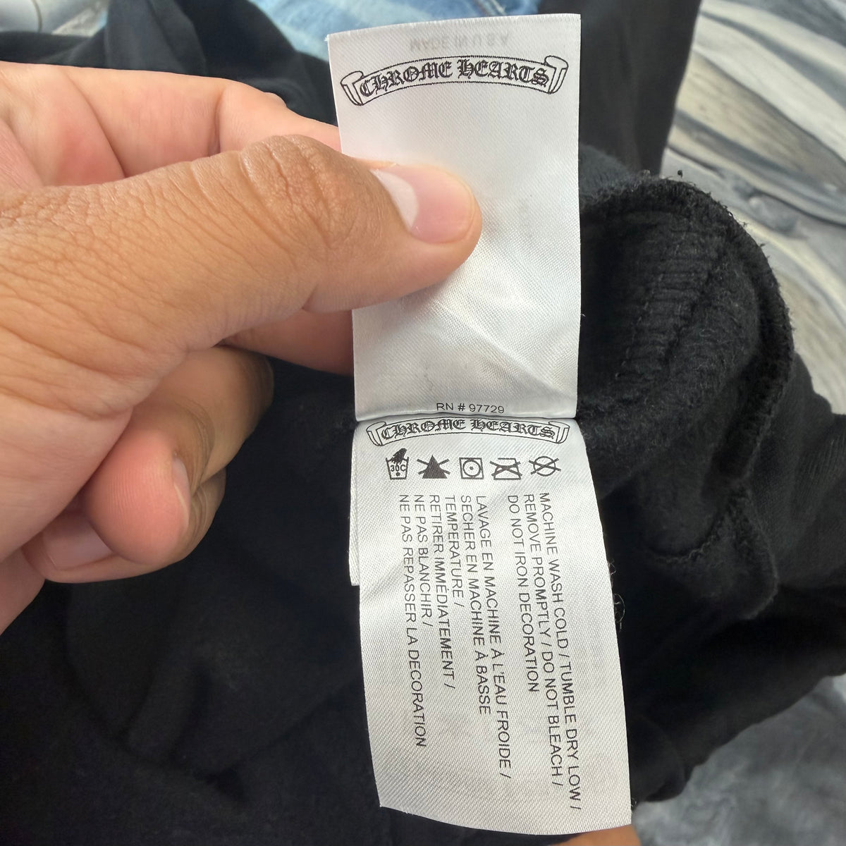 Chrome Hearts 1988 Glitter Sweatpants Black/Brown