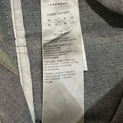 Rick Owens DRKSHDW Bauhaus Pod Shorts Black/White Foil