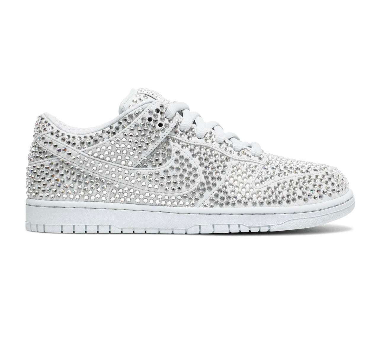 Nike Cactus Plant Flea Market X Swarovski X Dunk Low 'Pure Platinum' (USED)