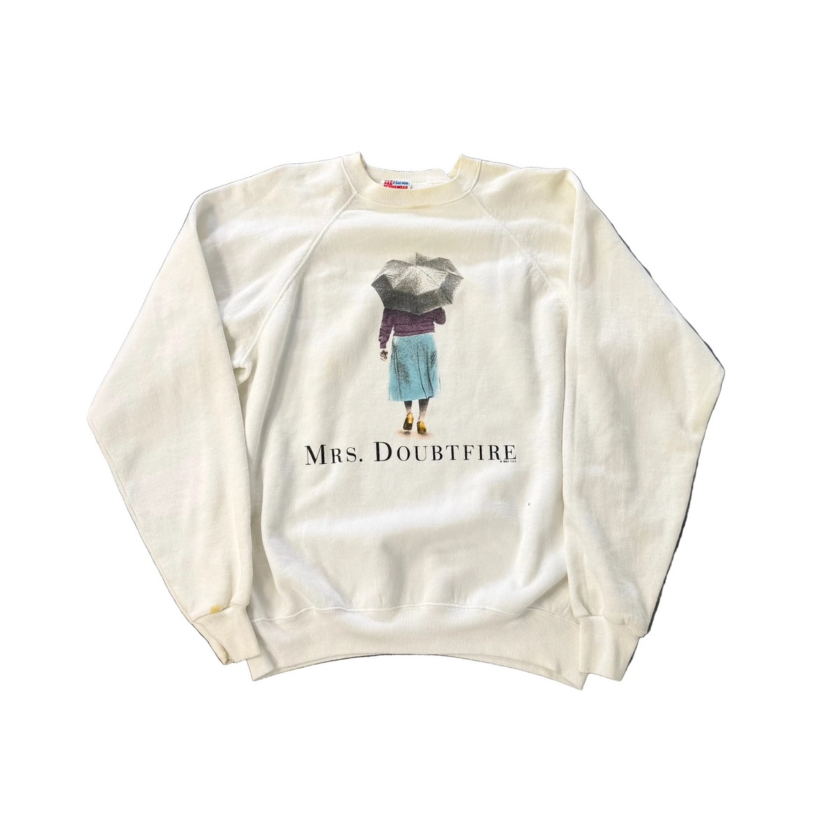 Mrs.Doubtfire Crewneck White Vintage