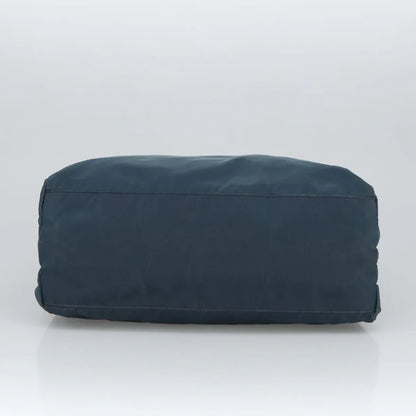 PRADA Tote Bag Nylon Blue Silver