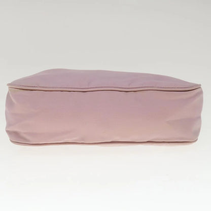 PRADA Hand Bag Nylon Pink