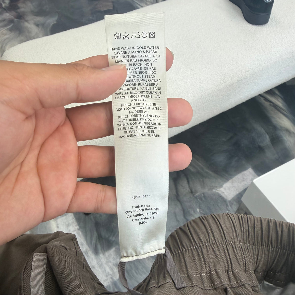 Rick Owens Bauhaus Boxers Dust - view 6