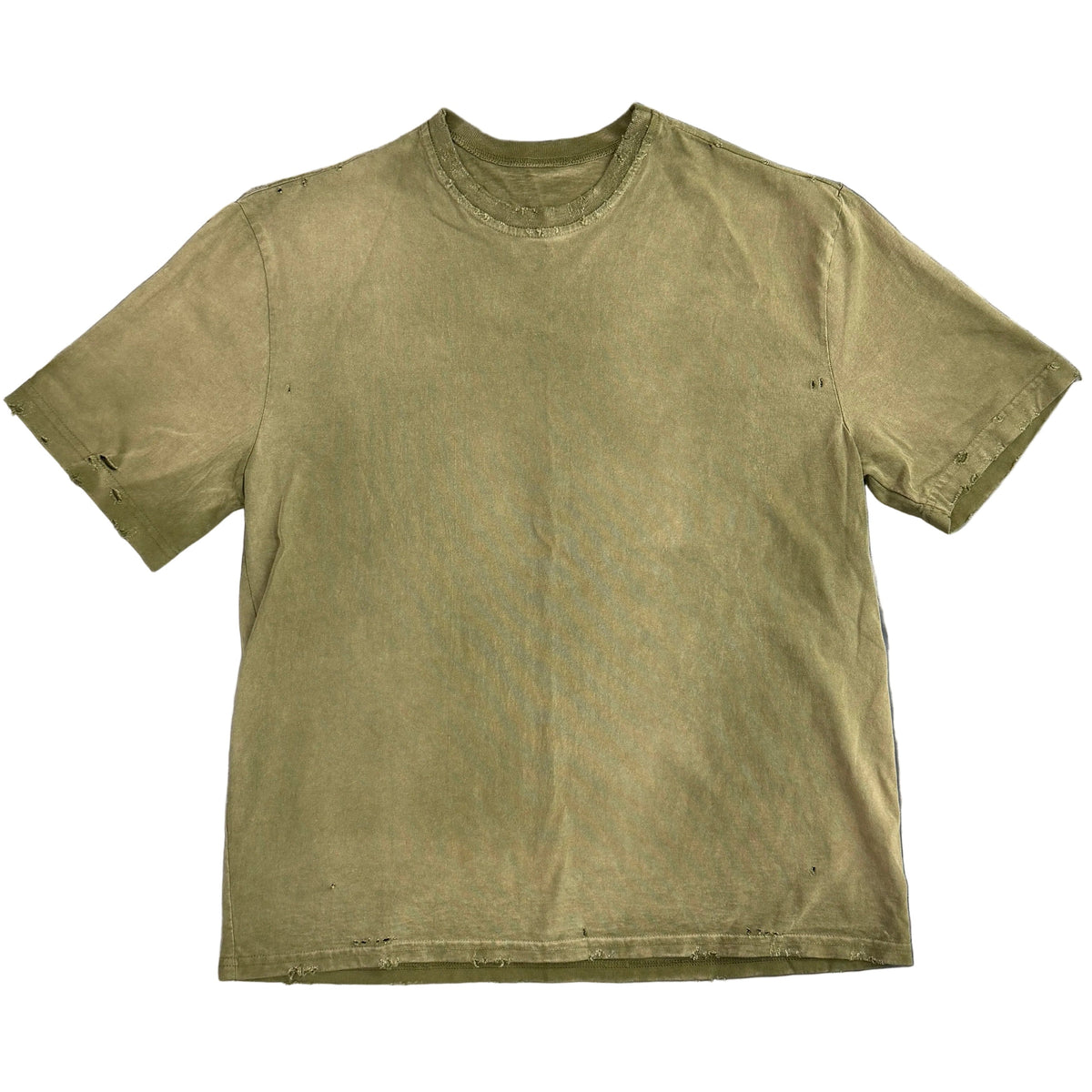 Gv Gallery Distressed Blank Tee Green
