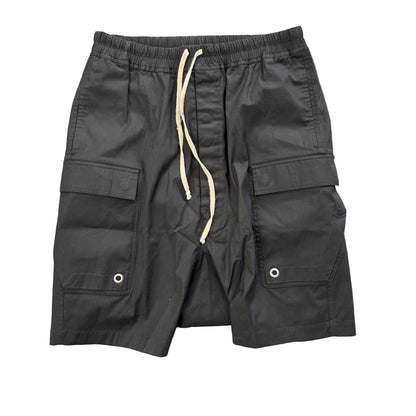 Rick Owens Cargo Pods Shorts Black