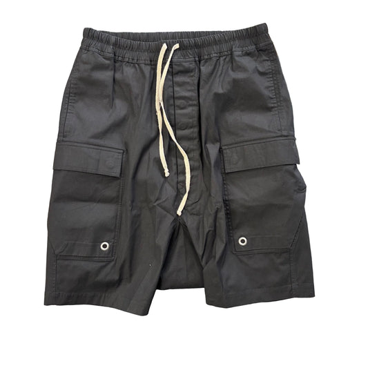 Rick Owens Cargo Pods Shorts Black