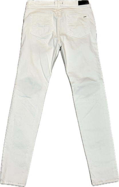 Amiri MX1 Jeans White/White